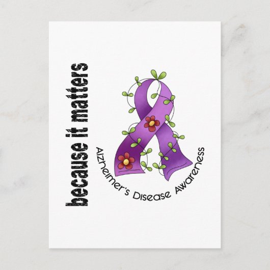 Alzheimer Ziekte Bloed Lint 3 Briefkaart (Voorkant)