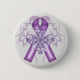 Alzheimer Ziekte & Pancreaskanker Maanden Ronde Button 5,7 Cm