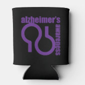 Alzheimerbewustzijn Blikjeskoeler (Achterkant)