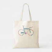 Alzheimerbewustzijn Tote Bag (Achterkant)