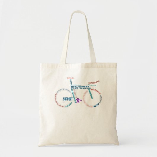 Alzheimerbewustzijn Tote Bag (Voorkant)