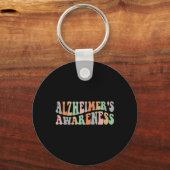 Alzheimerheimer bewustzijn sleutelhanger (Voorkant)