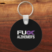 Alzheimerheimer Steun de ziekte van Heimer Sleutelhanger (Voorkant)