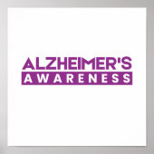 Alzheimer's Awareness Dementia Poster (Voorkant)