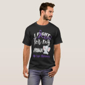 Alzheimer's Awareness I Fight For Prima Alzheimer' T-shirt (Voorkant volledig)