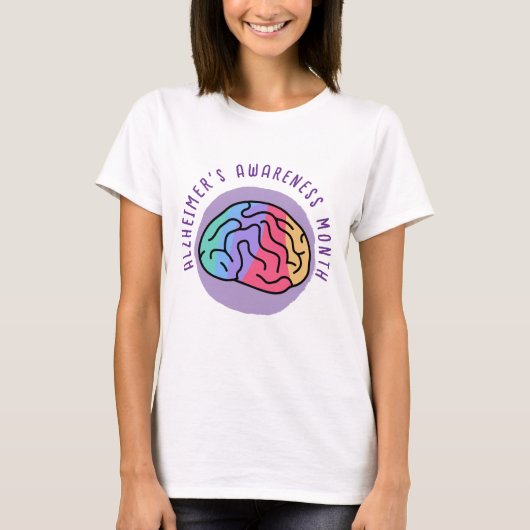 Alzheimer's Awareness Month T-shirt (Voorkant)