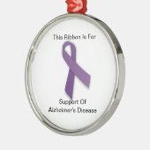 Alzheimer's Awareness - Ornament (Links)