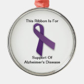 Alzheimer's Awareness - Ornament (Voorkant)