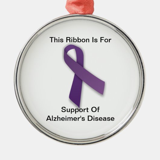Alzheimer's Awareness - Ornament (Voorkant)