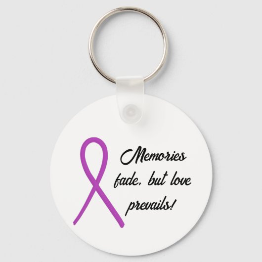 Alzheimer's Awareness Sleutelhanger (Voorkant)