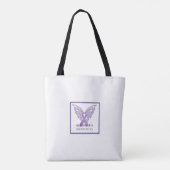 Alzheimer's Awareness tweezijdig tas (Achterkant)