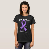 Alzheimer's Awareness - Voor My Dad T-shirt (Voorkant volledig)