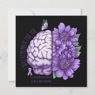 Alzheimer's Bewustheid die ik voor jullie zal onth
