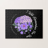 Alzheimer's Bewustheid die ik voor jullie zal onth Legpuzzel (Horizontaal)