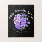 Alzheimer's Bewustheid die ik voor jullie zal onth Legpuzzel (Verticaal)