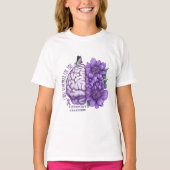 Alzheimer's Bewustheid die ik voor jullie zal onth T-shirt (Voorkant)