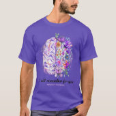 Alzheimer's Bewustheid die ik voor jullie zal onth T-shirt (Voorkant)