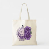 Alzheimer's Bewustheid die ik voor jullie zal onth Tote Bag (Achterkant)