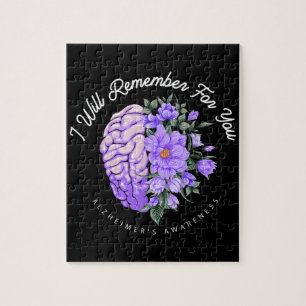 Alzheimer's bewustzijn I Will Remember For You Legpuzzel