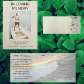 Alzheimer's Celebration of Life Program Drieluik Programma