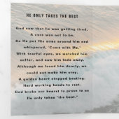 Alzheimer's Celebration of Life Program Drieluik Programma (Binnenzijde eerst)