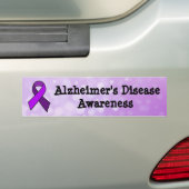 Alzheimer's Disease Awareness Bumpersticker (Op auto)