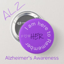 Alzheimers Disease Awareness Caregiver Paarse