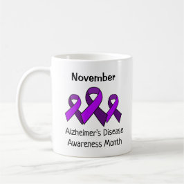 Alzheimer's Disease Awareness Maand - november Koffiemok