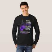 Alzheimer's Disease Awareness Month Gloves Purple T-shirt (Voorkant volledig)
