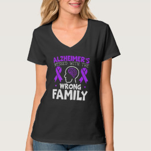 Alzheimer's gecommuniceerd met de verkeerde famili t-shirt