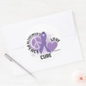Alzheimers PLC Ronde Sticker (Envelop)