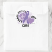 Alzheimers PLC Ronde Sticker (Tas)