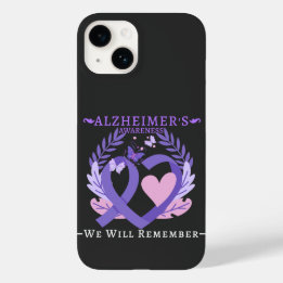 Alzheimer's Ribbon Fight Dementia Awareness Case-Mate iPhone 14 Hoesje