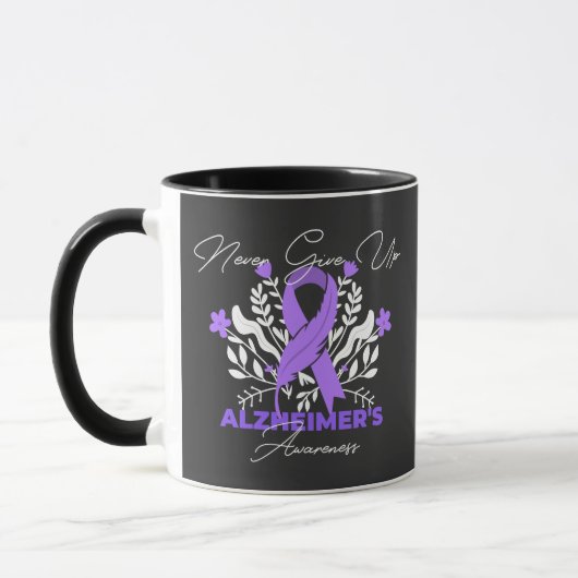 Alzheimer's Ribbon Fight Dementia Awareness Mok (Links)