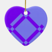 Alzheimer's Scandinavian Heart Ornament (Achterkant)