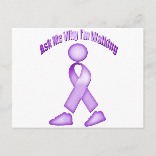 Alzheimer's Walk Briefkaart (Voorkant)
