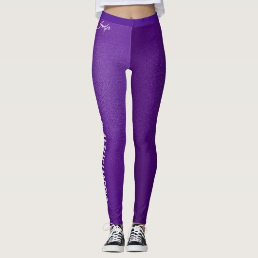 Alzheimer's Walk Leggings die rondlopen (Voorkant)