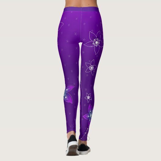 Alzheimer's Walk Leggings die rondlopen (Achterkant)