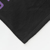 Alzheimer's Warrior blanket Fleece Deken (Hoek)