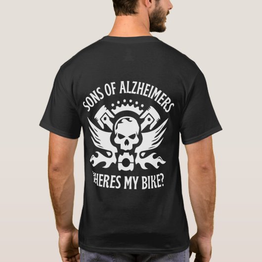 Alzheimerzons T-shirt (Achterkant)