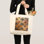 Alziend Oog Grote Tote Bag (Voorkant (product))