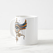 Alziend Oog van het Universum Koffiemok (Voorkant links)