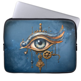 Alziend Oog van het Universum Laptop Sleeve