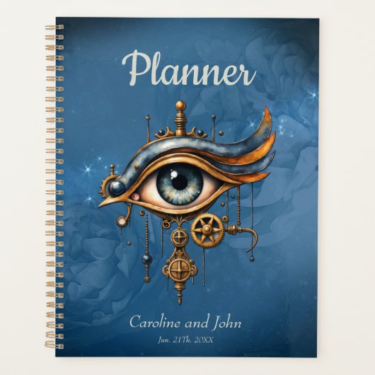 Alziend Oog van het Universum Planner (Voorkant)
