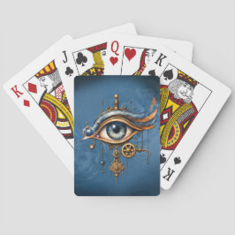 Alziend Oog van het Universum Pokerkaarten