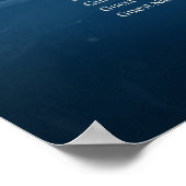 Alziend Oog van het Universum Poster (Hoek)