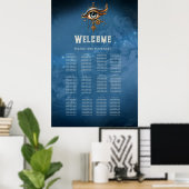 Alziend Oog van het Universum Poster (Thuiskantoor)