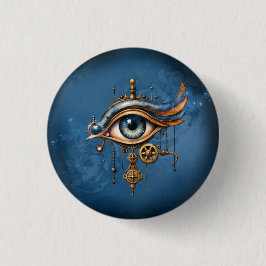 Alziend Oog van het Universum Ronde Button 3,2 Cm