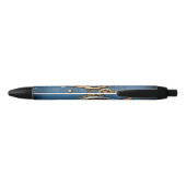 Alziend Oog van het Universum Zwarte Inkt Pen (Achterkant)