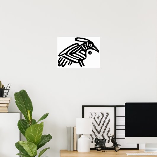 AM055BL POSTER (Thuiskantoor)